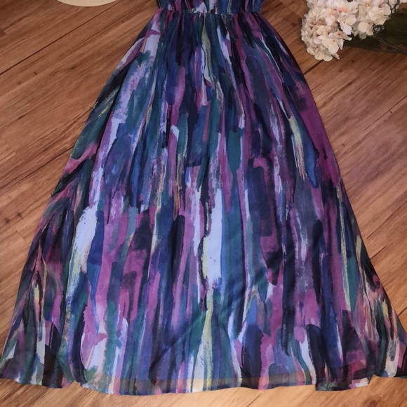 JACK maxi pattern dress NWOT - Picture 3 of 8